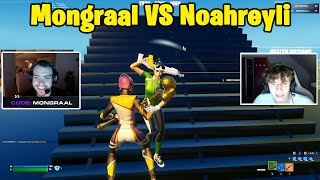 Mongraal Tries New PC in 1v1 Buildfights Against Noahreyli [upl. by Nazario]