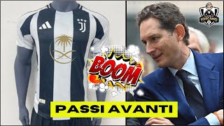 NUOVO SPONSOR JUVE Arrivano conferme dallARABIA [upl. by Lynett]