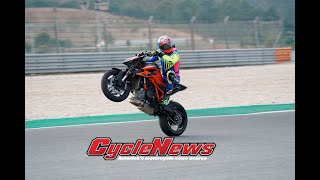 2020 KTM 1290 Super Duke R World Launch and Review  Cycle News [upl. by Biagi901]