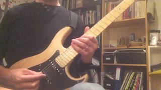 Jazz guitar Dominant 7th Cycle Sweep and economy picking w tabs [upl. by Myca]