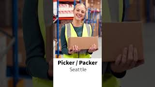 Job Picker  Packer in Seattle [upl. by Lekram]