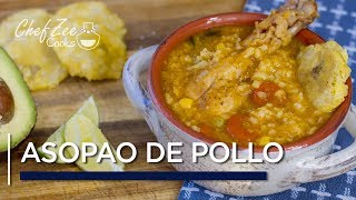 Asopao de Pollo  Dominican Chicken and Rice Soup  One Pot Recipes  Chef Zee Cooks [upl. by Pelson]