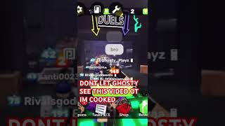 Pranking xGhostyPlayz…DONT LET HIM SEE THIS [upl. by Christis]