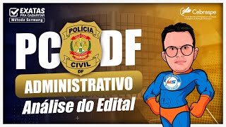 Concurso PCDF  Análise do Edital Raciocínio Lógico CEBRASPE [upl. by Airun]