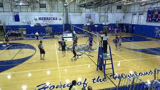 Herricks High Schools Varsity Volleyball vs Plainview Old Bethpage JFK High School 102323 [upl. by Streetman]