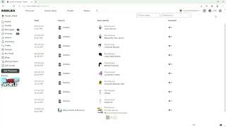 2021 How To View Your Transactions Purchases On Roblox PC  Mobile [upl. by Chaim257]