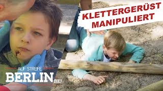 Mutwilliger Anschlag auf einem Kinderspielplatz  Auf Streife  Berlin  SAT1 TV [upl. by Olmstead]