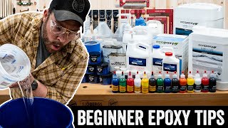 5 EPOXY Tips I Wish I Knew As A Beginner [upl. by Daj834]