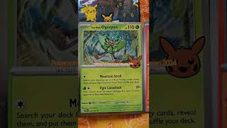 Day 6 Pokeween Trick or Trade BOOster bundle 2024 Halloween Pokemon Trading Card Game short [upl. by Sej]