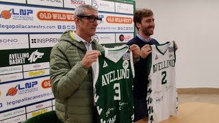 Avellino Basket presentato lo sponsor di maglia Halley Campania [upl. by Adok785]