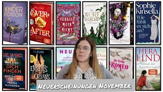 Neuerscheinungen im November 🤩 Coming soon [upl. by Zonda695]