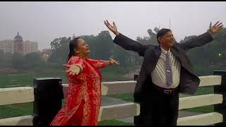 Rimjhim gire sawan  tribute to Lata mangeshkar by doctor couple [upl. by Ettener]