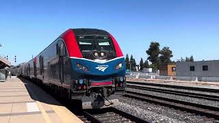 Amtrak Coast Starlight 11 Santa Clara 51424 [upl. by Debarath]