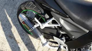 Daelim Roadwin 125 fi Akrapovic [upl. by Shulock]