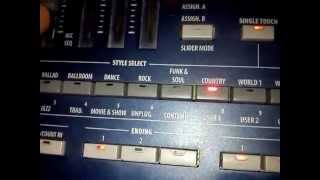 korg pa800 set intro tallava 2013 [upl. by Sternberg]