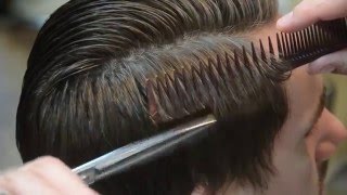 Scissor Over Comb Technique  Part 1 [upl. by Wartow]