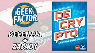 DECRYPTO  Recenzja i Zasady [upl. by Stu]