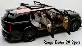 2025 Range Rover sport SV  New Wild Luxury SUV in Detail [upl. by Bak]