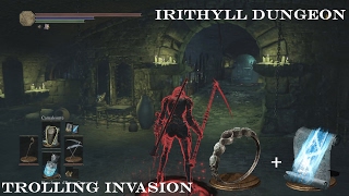 Dark Souls 3  Trolling Invasion Obscuring Ring  Soul Stream Irithyll Dungeon [upl. by Ediva901]