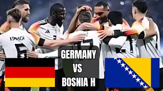 🛑LIVE Germany vs Bosnia Herzegovina  2024 [upl. by Aniroz682]