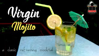 Virgin Mojito Home Made​  A Classic Refreshing Mocktail  Mocktail Part 1 [upl. by Elodea704]