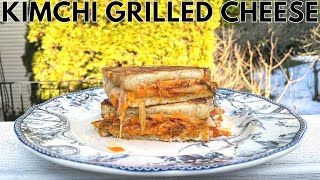 Kimchi Grilled Cheese  POV Cooking [upl. by Nadean259]