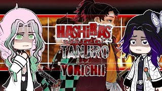 HASHIRAS react to TANJIRO  YORICHII🔥 《Demon slayer Infinity Castle Arc》 FULL PART❤️ read desc🎀 [upl. by Tormoria]