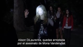 Pretty Little Liars – Alison DiLaurentis is arrested SUBTITULADO 5x14 “Through a Glass Darklyquot [upl. by Rebhun]