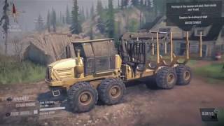 Spintires Mudrunner 5  DLC American Wilds PL [upl. by Llenyar944]