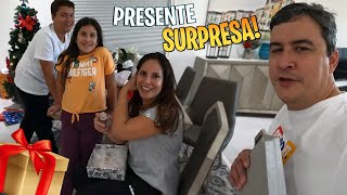 Presente surpresa de Natal para Carol  Família Maria Clara e JP [upl. by Enad23]