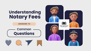 Understanding Notary Fees Clear Answers to Common Questions [upl. by Cathrin]