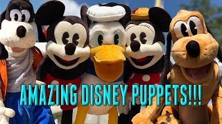 The AMAZING Disney Puppets From Folkmanis Playing With Them In Orlando [upl. by Lore515]