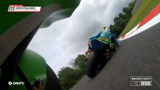 2024 Bennetts British Superbikes Round 6  Brands Hatch  Race 1 onboard highlights [upl. by Filipe]