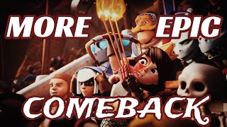 MORE Epic Comeback ClashRoyale [upl. by Marielle]