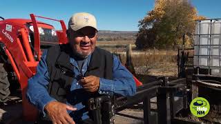 Simon Suina Cochiti Pueblo farmer amp rancher Pt 2 [upl. by Nortad36]