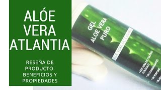 🌵ALOE VERA GEL PURO de MERCADONA  Propiedades y usos [upl. by Johen]