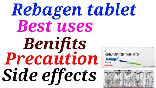 Rebagen tablet best uses benifits precaution and side effects in hindi [upl. by Yadseut]