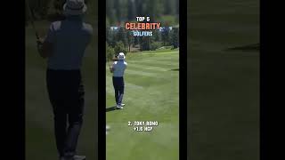 Top 5 celebrity golfers golf subscribe [upl. by Eart]