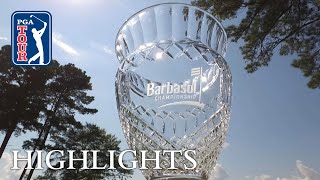 Highlights  Round 3  Barbasol 2018 [upl. by Yrebmik]