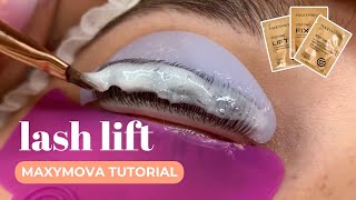 Lash Lift amp Natural Brow Lamination Step By Step  Maxymova [upl. by Quartas]