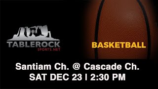 GBX Santiam Christian vs Cascade Christian [upl. by Ltney551]