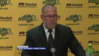 NDSU Football Press Conference [upl. by Ynafit900]