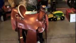 Colorado Saddlery Review  16quot Buckskin Association Tree Ranch Saddle [upl. by Fraya177]