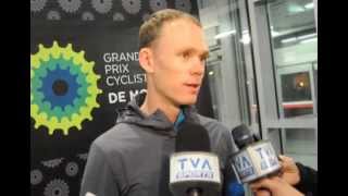 Interview with Chris Froome [upl. by Acherman326]