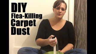 DIY FleaKilling Carpet Dust [upl. by Anauj]