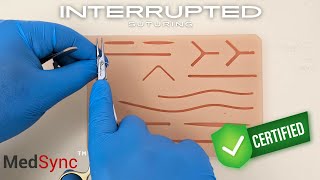 Simple Interrupted Sutures You Wont Learn LIKE THIS In An OR [upl. by Gomez]