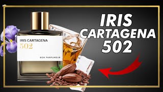 NOUVEAU PARFUM CHARISMATIQUE ET ÉLÉGANT POUR CET HIVER  502 IRIS CARTAGENA  BON PARFUMEUR REVIEW [upl. by Bruell]