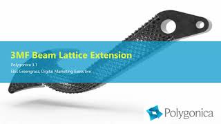 Using Polygonica with the 3MF Beam Lattice Extension [upl. by Yeliak384]