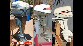 1948  1983 JOHNSON  EVINRUDE 3  4 AND 45 HP OUTBOARDS REVIEW AND MAINTENANCE TIPS [upl. by Brick]