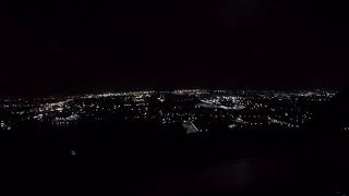 Challenger 350 Night Approach Landing Ft Lauderdale KLM [upl. by Eibocaj]